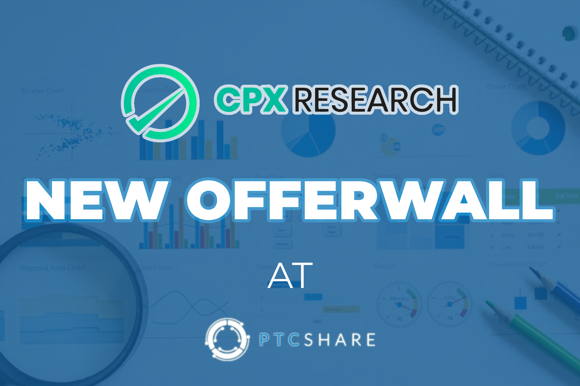 CPX Research Offerwall added to PTCShare.com